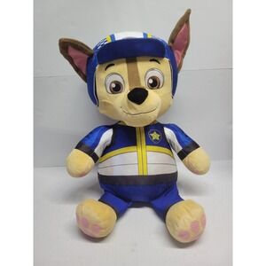 Paw Patrol Chase Police Dog Plush Stuffed Animal Spin Master‎ Nickelodeon 16"